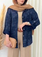 مانتو تک جیب آتریسا کد 6737 - تصویر 10