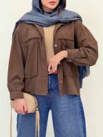 شومیز ریش دار سوگند کد 6694 - تصویر 9