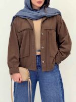 شومیز ریش دار سوگند کد 6694 - تصویر 15