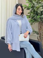 مانتو پانچ شاین کد 6763 - تصویر 6