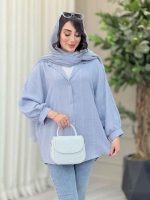 مانتو پانچ شاین کد 6763 - تصویر 23