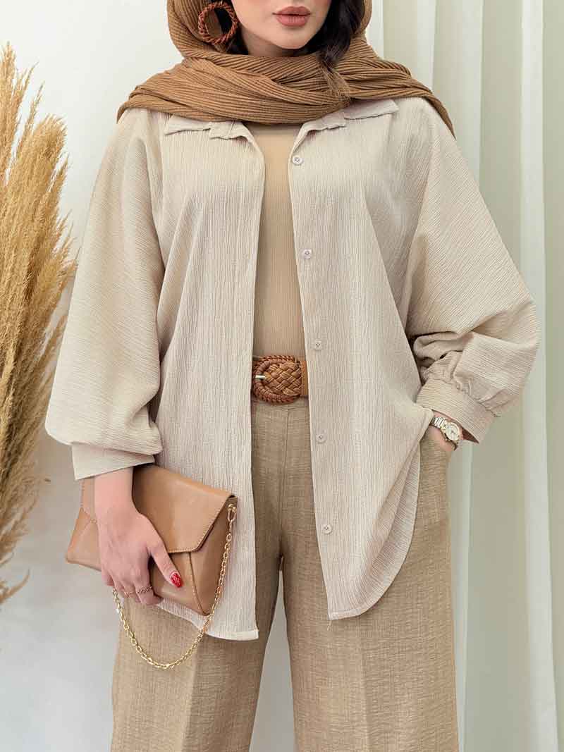 مانتو پانچ طلوع کد 6762 مانتو پانچ طلوع کد 6762