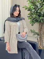 مانتو طرح دار گلنوش کد 6776 - تصویر 17