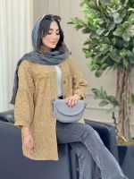 مانتو طرح دار گلنوش کد 6776 - تصویر 10