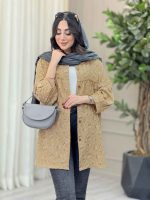 مانتو طرح دار گلنوش کد 6776 - تصویر 16