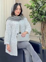 مانتو طرح دار گلنوش کد 6776 - تصویر 15