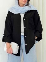 شومیز آستین پاگن کامیلا کد 6741 - تصویر 6