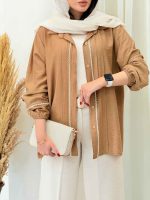 مانتو آستین کش نواردوزی کد 6771 - تصویر 15