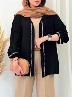 مانتو آستین کش نواردوزی کد 6771 - تصویر 9