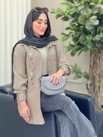 مانتو گلدوزی غنچه کد 6779 - تصویر 18