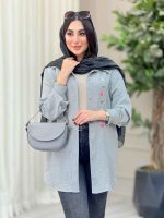 مانتو گلدوزی غنچه کد 6779