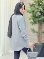 مانتو گلدوزی غنچه کد 6779 - تصویر 16