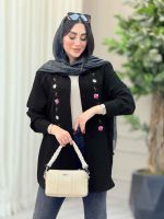 مانتو گلدوزی غنچه کد 6779 - تصویر 12