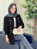 مانتو گلدوزی غنچه کد 6779 - تصویر 9