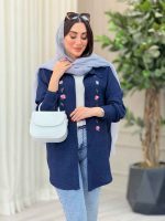مانتو گلدوزی غنچه کد 6779 - تصویر 19