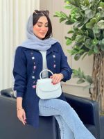 مانتو گلدوزی غنچه کد 6779 - تصویر 4