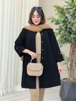 مانتو بغل سه دکمه جیب دوبل کد 6768 - تصویر 15