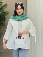 مانتو آستین سگک صحرا کد 6791 - تصویر 9