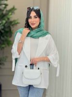 مانتو آستین سگک صحرا کد 6791 - تصویر 3