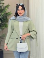 مانتو آستین سگک صحرا کد 6791 - تصویر 19