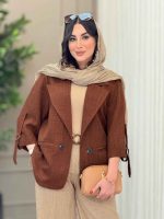 مانتو آستین سگک صحرا کد 6791 - تصویر 4