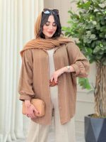 مانتو پانچ شاین کد 6763 - تصویر 14