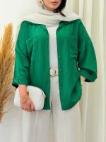 مانتو آستین پاگن ترنم کد 6772 - تصویر 10