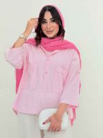 مانتو پشت دکمه سامیا کد 6634 - تصویر 23