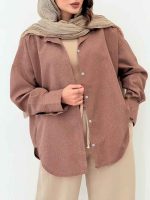 مانتو پایین هلال یاس کد 6809 - تصویر 9