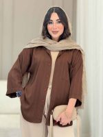 مانتو تک جیب مهرناز کد 6777 - تصویر 2
