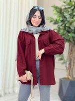 مانتو دو جیب پاکتی نفس کد 6815 - تصویر 15