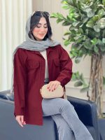 مانتو دو جیب پاکتی نفس کد 6815 - تصویر 18
