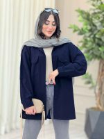 مانتو دو جیب پاکتی نفس کد 6815 - تصویر 17