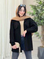 مانتو دو جیب پاکتی نفس کد 6815 - تصویر 7