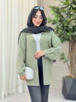 مانتو تک جیب دیبا کد 6668 - تصویر 5