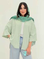 مانتو دو جیب پانیسا کد 6711 - تصویر 2