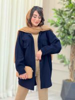 مانتو دو جیب پاکتی مهسان کد 6783 - تصویر 16