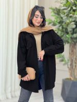 مانتو دو جیب پاکتی مهسان کد 6783 - تصویر 8