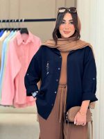 شومیز تک جیب تدی کد 6806 - تصویر 23