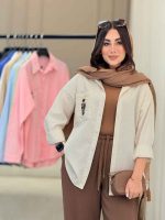 شومیز تک جیب تدی کد 6806 - تصویر 8