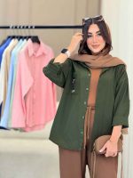 شومیز تک جیب تدی کد 6806 - تصویر 13