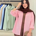 شومیز تک جیب تدی کد 6806