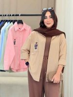 شومیز تک جیب تدی کد 6806 - تصویر 11