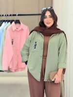 شومیز تک جیب تدی کد 6806 - تصویر 20