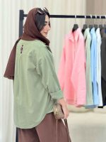 شومیز تک جیب تدی کد 6806 - تصویر 24