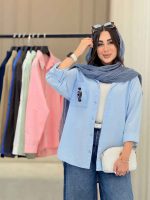 شومیز تک جیب تدی کد 6806 - تصویر 17