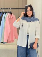 شومیز تک جیب تدی کد 6806 - تصویر 15