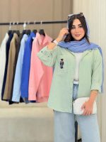 شومیز تک جیب تدی کد 6806 - تصویر 12