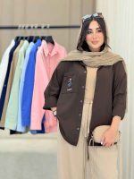 شومیز تک جیب تدی کد 6806 - تصویر 29