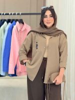 شومیز تک جیب تدی کد 6806 - تصویر 6